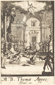 Das Martyrium des Heiligen Thomas von Jacques Callot