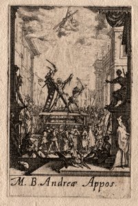 Das Martyrium der Apostel: St. Andreas