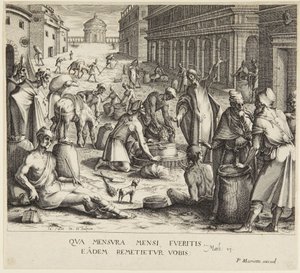 Die Kornmesser von Jacques Callot