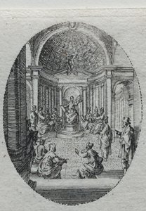 Die Geheimnisse der Passion: Christus im Tempel