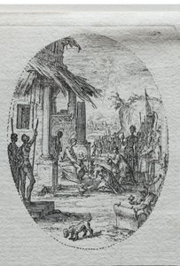 Die Geheimnisse der Passion: Die Anbetung der Könige von Jacques Callot