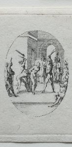 Die Geheimnisse der Passion: Die Geißelung von Jacques Callot