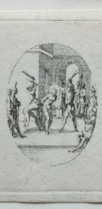 Die Geheimnisse der Passion: Die Geißelung von Jacques Callot