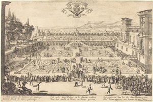 Die Palastgärten von Nancy