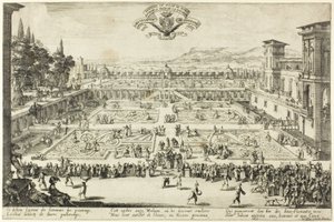 Die Palastgärten in Nancy