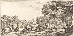 Die Rache der Bauern von Jacques Callot