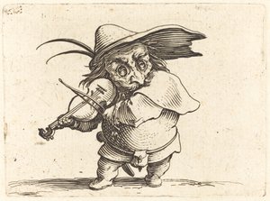 Der Geigenspieler von Jacques Callot