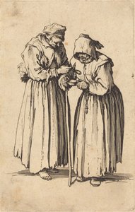 Zwei Bettlerinnen