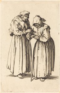 Zwei Bettlerinnen