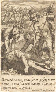 Bernardino von Jacques Callot after Antonio Tempesta