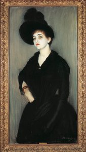 Frankreich, Paris, Porträt von Madame Adelaide Vasnier