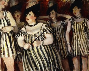 Miss Elsa Maxwells Party mit Lady Peel rechts von Jacques Emile Blanche