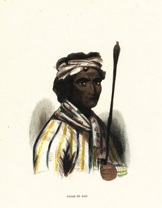 Make-Tetti, Raja von Dao, Molukkeninseln, Indonesien