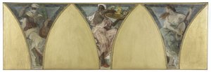 Skizze für das Pariser Rathaus: Algerien. Guyana. Provence, um 1888