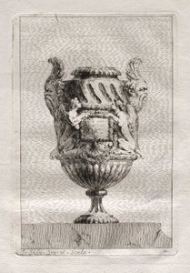 Suite von Vasen: Platte 11, 1746 von Jacques Francois Joseph Saly