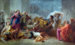 Christus vertreibt die Händler aus dem Tempel