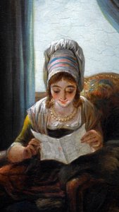 Lesen (Detail) von Jacques Gamelin