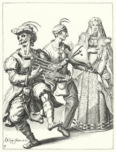 Maskerade von Jacques II de Gheyn