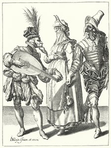 Maskerade von Jacques II de Gheyn