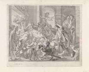 Christus vertreibt die Händler aus dem Tempel von Jacques Jordaens