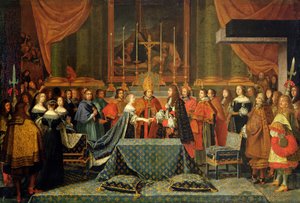 Feier der Hochzeit von Ludwig XIV. und Maria Theresia von Österreich, 9. Juni 1660