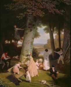 Der Spielplatz von Jacques Laurent Agasse