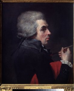 Selbstporträt von Jacques Louis David