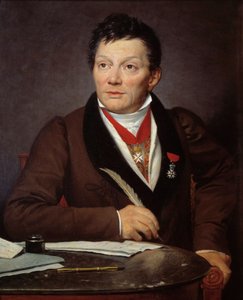 Porträt von Alexandre Lenoir (1761-1839), Archäologe und Kurator des Musée des Monuments français