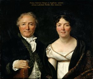 Porträt von Antoine und Angélique Mongez, 1812