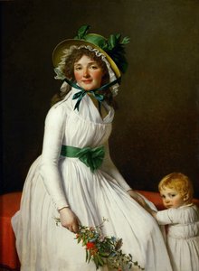 Porträt von Madame Pierre Seriziat und ihrem Sohn Emile