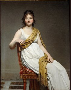 Porträt von Madame Raymond de Verninac von Jacques Louis David