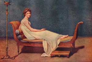 Porträt von Madame Recamier von Jacques Louis David