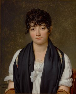 Porträt von Suzanne Le Peletier de Saint-Fargeau