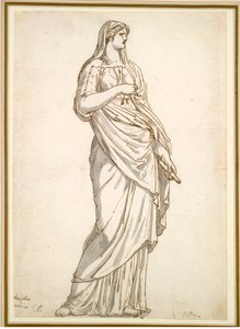 Studie der Sabinerin-Statue aus der Villa Medici