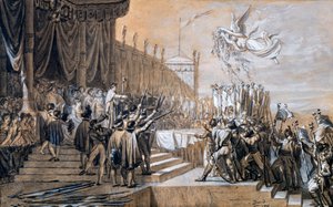 Die Verteilung der Adlerstandarten, 5. Dezember 1804, 1808