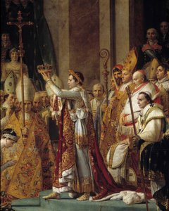 Der Ritus Napoleons (Detail) von Jacques Louis David