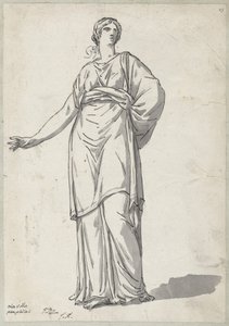 Frau aus der Villa Pamphili