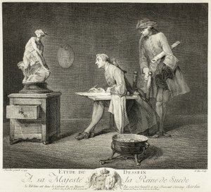 Die Zeichenstunde von Jacques Philippe Le Bas