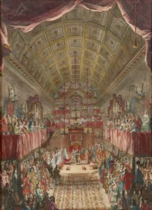 Die Hochzeit von Prinzessin Anne mit Wilhelm IV., Prinz von Oranien von Jacques Rigaud