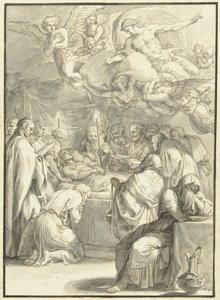 Das Sterbebett von Maria (Szenen aus dem Leben von Maria)
