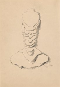 Abstrakte Konstruktion (Baudelaire) von Jacques Villon