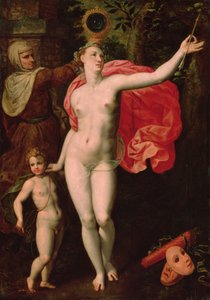 Venus und Amor, Allegorie der Wahrheit