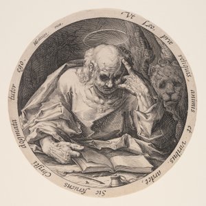 Markus, aus Die Evangelisten von Jacques de Gheyn II