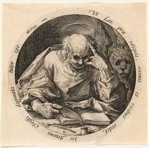 Sankt Markus, Platte zwei aus Die vier Evangelisten
