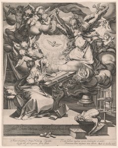 Die Verkündigung von Jacques de Gheyn II