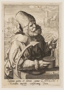 Zebulon, aus Die zwölf Söhne Jakobs von Jacques de Gheyn II