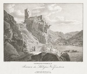 Niederösterreich, Ruinen des Schlosses Werfenstein