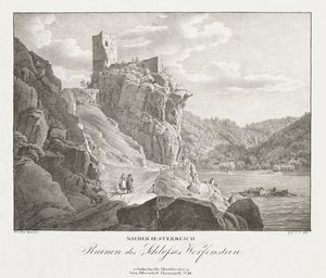 Niederösterreich, Ruinen des Schlosses Werfenstein