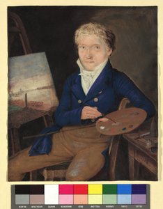 Selbstporträt Jakob Alt von Jakob Alt