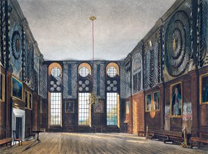 Wachkammer, aus Die Geschichte der königlichen Residenzen von James (after) Stephanoff